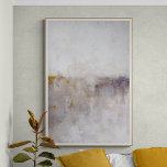 Silent the Hour wall art<br><div class="desc">Elevate your space with this canvas wall art print of neutral abstract painting "Silent the Hour" by artist M Gloria Hunter. 
Sizes up to 60" for oversized spaces.</div>