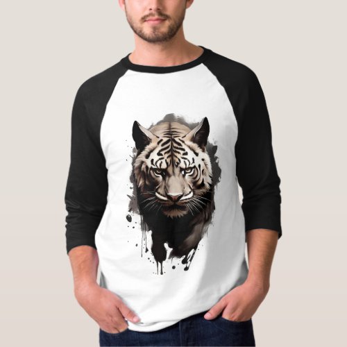 Silent Tiger Guardian of the Shadows T_Shirt