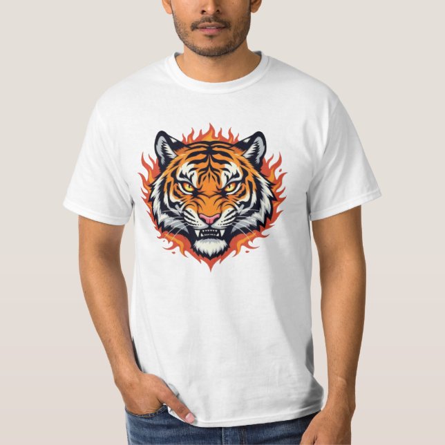 Silent Tiger – Precision and Power T-Shirt (Front)