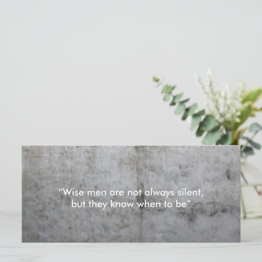 Silent Wall (Standing Front)