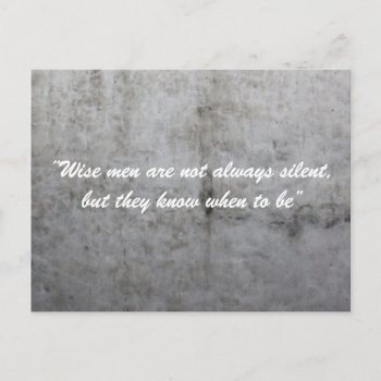 Silent Wall Postcard by fotoplus at Zazzle