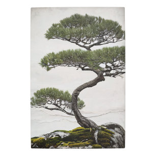Silent Wisdom Metal Print