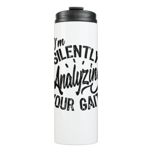 Silently Analyzing Your Gait Thermal Tumbler
