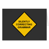 Silently Correcting Grammar (Front Horizontal)