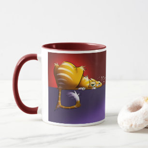 SILENTLY JUDGING YOU - CAT by Jeff Willis Art Mug