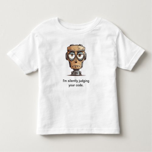 Silently Judging your code Toddler T_Shirt