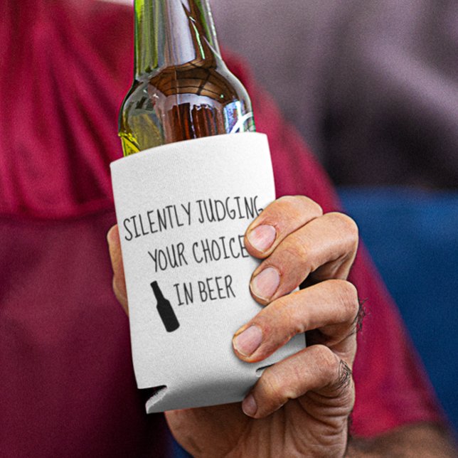 Silently Judging Your Taste in Beer Cooler Can (Creator Uploaded)