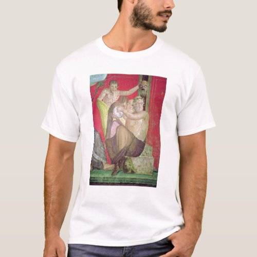 Silenus and the Young Satyr East Wall T_Shirt