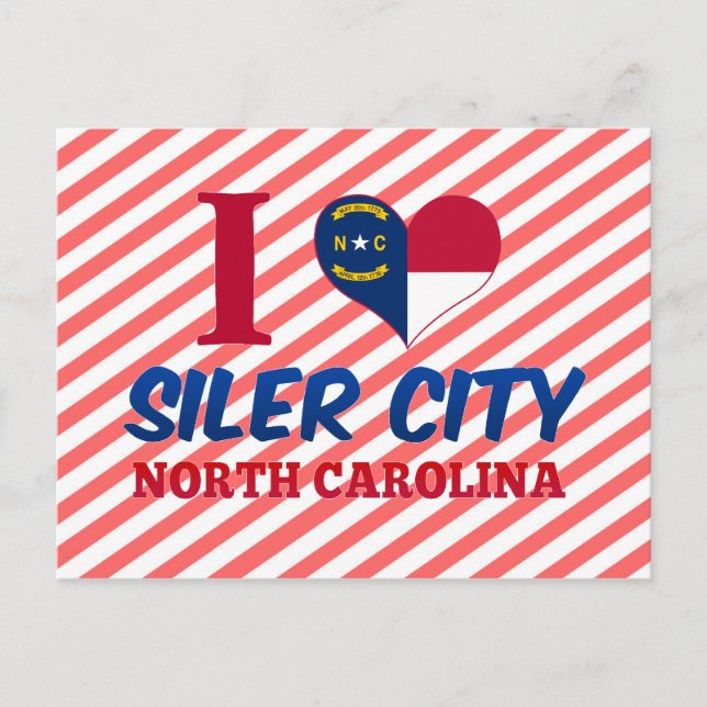 Siler City, North Carolina Postcard (Front)