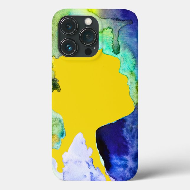 Silhouette art abstract watercolor Case-Mate iPhone case (Back)
