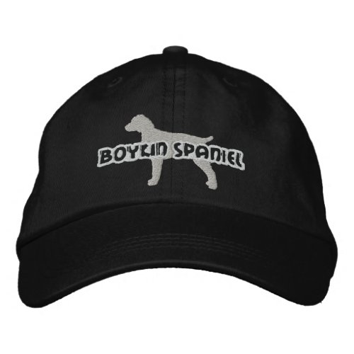 Silhouette Boykin Spaniel Embroidered Hat