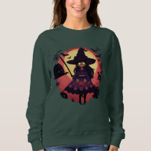 Silhouette Catrina Witch 