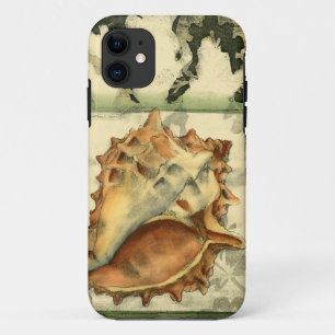 Silhouette Conch Shell iPhone 11 Case