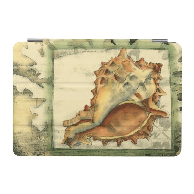 Silhouette Conch Shell iPad Mini Cover (Horizontal)
