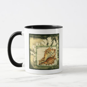 Silhouette Conch Shell Mug