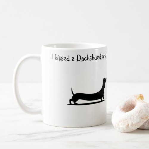 Silhouette Dachshund Coffee Mug