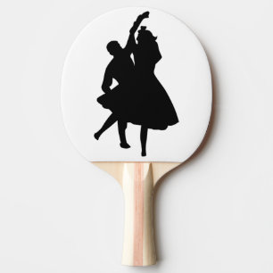 SILHOUETTE DANCERS Ping-Pong PADDLE