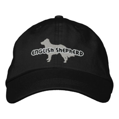 Silhouette English Shepherd Embroidered Hat