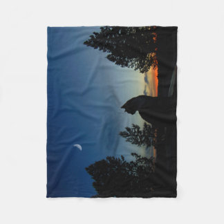 Silhouette Fleece Blanket