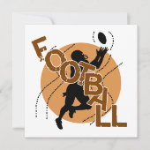 Silhouette Football T shirts and Gifts (Front)