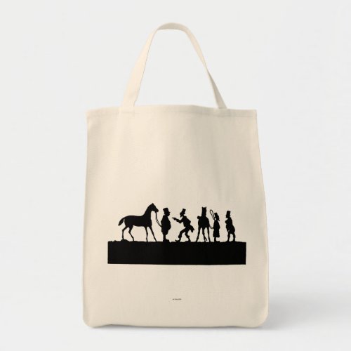 Silhouette Horse Dealer Tote Bag