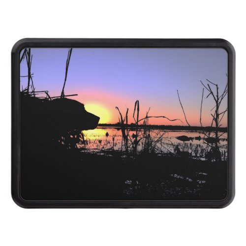 Silhouette Lab in the Duck Blind Hitch Cover