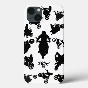 Silhouette Motorcycles iPhone 13 Case