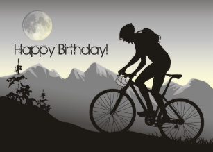 mountain bike cards zazzle