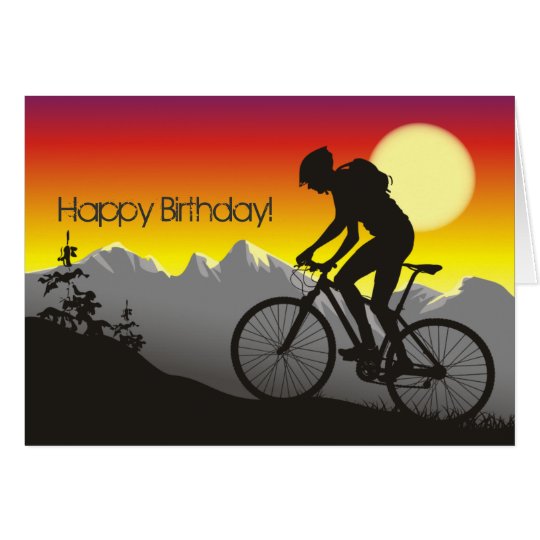 humorous cycling birthday cards