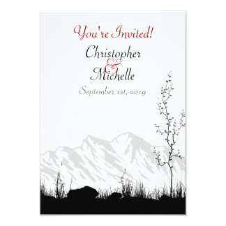 Why It Works Wednesday Red White Blue Wedding Invitations Announcing Shimmer Invitation White With Red
