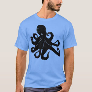 Silhouette Octopus  - Octopus  T-Shirt