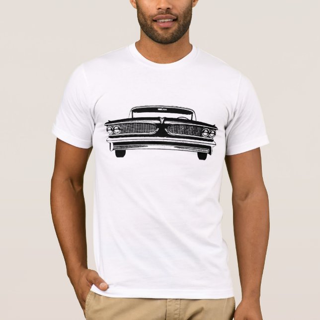 Silhouette of 1959 Pontiac Bonneville T-Shirt (Front)