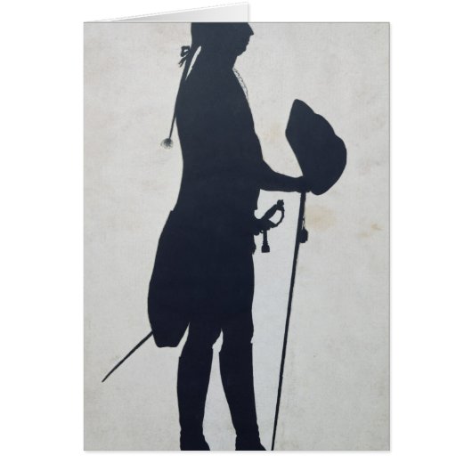 Silhouette of a Man Cards (Front)