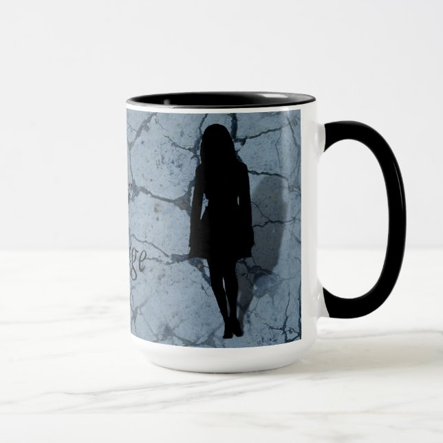 Silhouette of a Woman Mug (Right)