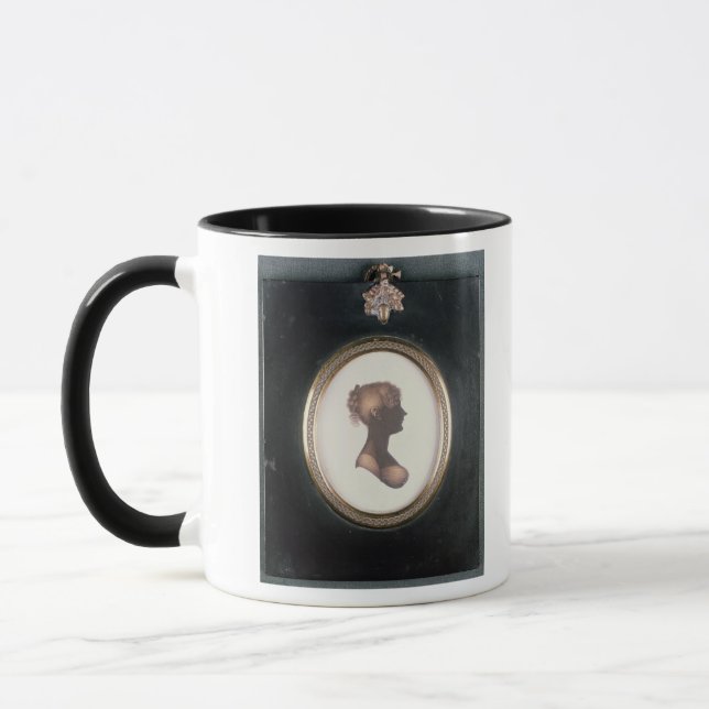 Silhouette of Cassandra Austen, c.1809 Mug (Left)