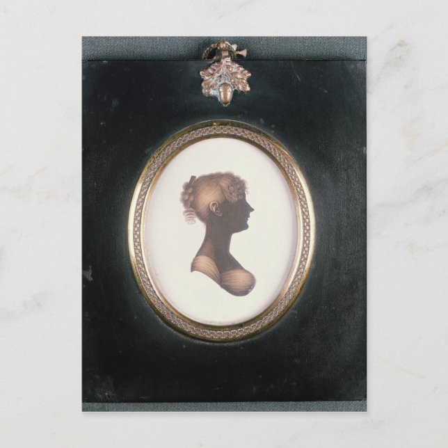 Silhouette of Cassandra Austen, c.1809 Postcard (Front)