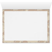 Silhouette of Couple Kissing (Camouflage Heart) (Inside Horizontal (Bottom))