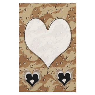 Silhouette of Couple Kissing (Camouflage Heart)