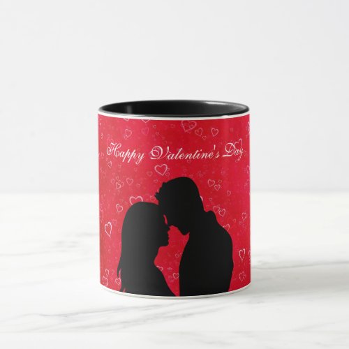 Silhouette of Couple Mug