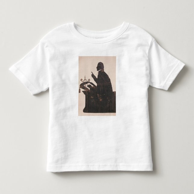 Silhouette of the Rev. L. Littleton Powys Toddler T-shirt (Front)