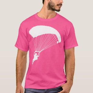 Silhouette Parachuting Free-Falling Diver Skydiver T-Shirt