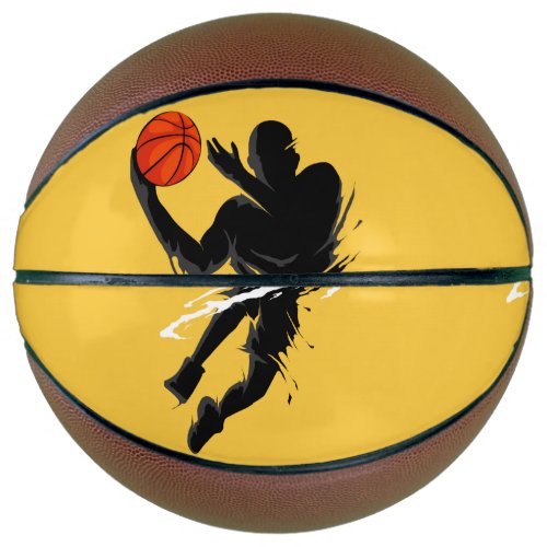  Silhouette Player Basketball