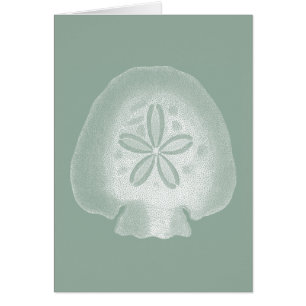Silhouette Sand Dollar Cards