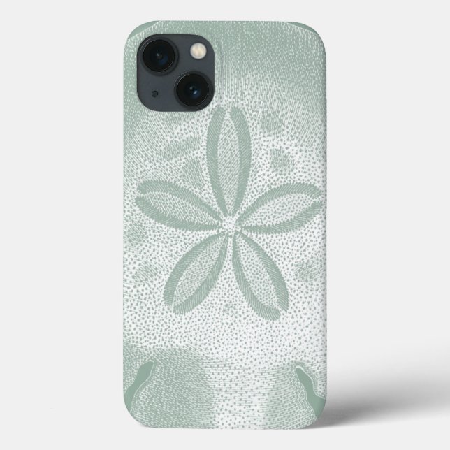 Silhouette Sand Dollar Case-Mate iPhone Case (Back)