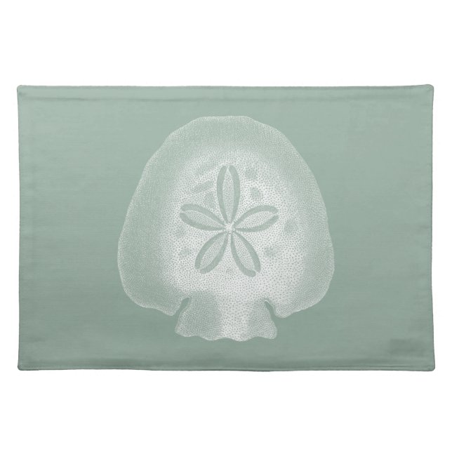 Silhouette Sand Dollar Placemat (Front)
