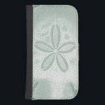 Silhouette Sand Dollar Wallet Phone Case For Samsung Galaxy S4<br><div class="desc">Can you imagine living your life on the beach? Get this beautiful image of this silhouette sand dollar to add to your beach collection. This unique translucent piece of art work is great on any of your Zazzle products. It's contemporary and modern art will make you the most stylish among...</div>