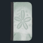 Silhouette Sand Dollar Wallet Phone Case For Samsung Galaxy S4<br><div class="desc">Can you imagine living your life on the beach? Get this beautiful image of this silhouette sand dollar to add to your beach collection. This unique translucent piece of art work is great on any of your Zazzle products. It's contemporary and modern art will make you the most stylish among...</div>