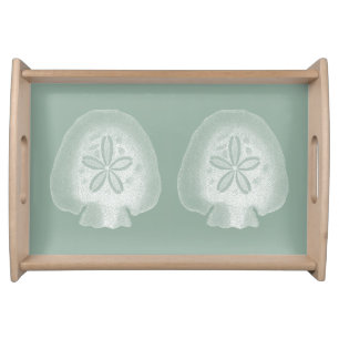 Silhouette Sand Dollar Serving Tray