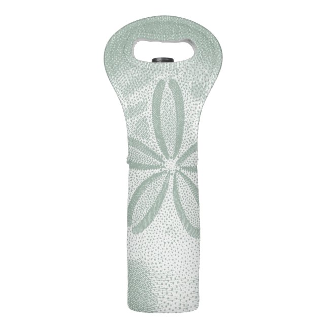 Silhouette Sand Dollar Wine Bag (Back)