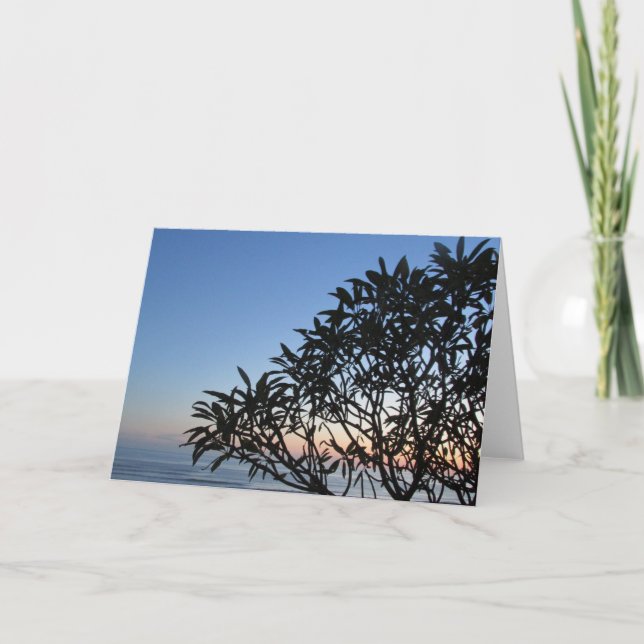 silhouette serene card (Front)